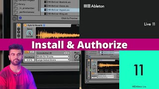 ABLETON LIVE 11 SUITE  Installation amp Authorization Online  Ableton Tips  03 [upl. by Duwe]