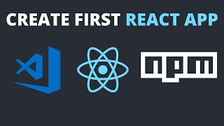 First React app using createreactapp  VS code  npx  npm [upl. by Tuttle]