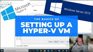 HyperV Setup and Windows Server 2019 Install [upl. by Gregrory182]