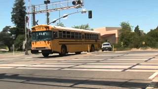 Safe Railroad Crossing Procedures for School Bus Drivers [upl. by Leeann]