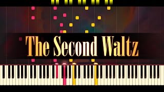 The Second Waltz Piano  SHOSTAKOVICH [upl. by Niwrud]