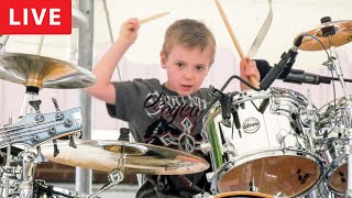 Drumming PRODIGY Reveals JawDropping LIVE Performance [upl. by Airdnala]