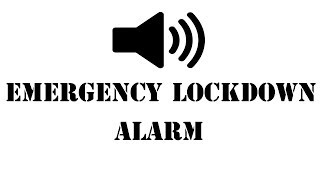 Emergency Lockdown Alarm [upl. by Naoma184]