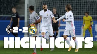 ⚽ GOALS AND HIGHLIGHTS  Borussia Mönchengladbach 22 Real Madrid [upl. by Cherianne638]