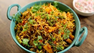 Masoor Pulao Recipe  ThanksGivingDinner  Simple amp Easy Veg Pulao Recipe  Varun Inamdar [upl. by Newton229]