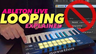 Ableton Live LOOPING EXPLAINED  Music Production Tutorial [upl. by Leslee331]