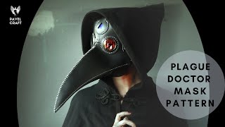 Plague Doctor Mask Tutorial amp PDF Pattern [upl. by Talanta666]