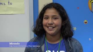 Elementary kids use peer mediation to help one another [upl. by Slrahc]