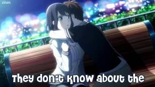 Nightcore  They Dont Know About Us  Lyrics [upl. by Aicined916]