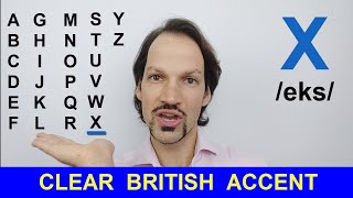 How To Pronounce The English Alphabet BRITISH PRONUNCIATION [upl. by Simmons]