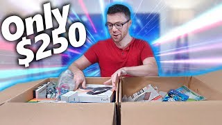 I Paid 250 for 1932 Worth of MYSTERY TECH Amazon Returns Pallet Unboxing [upl. by Baten]