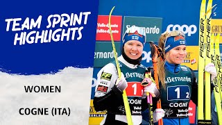 Finland I end Swedens winning streak  FIS Cross Country World Cup 2425 [upl. by Chessa]