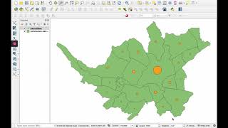 QGIS Tutoriel Représenter la population des villes dune région sur QGIS [upl. by Ativ106]