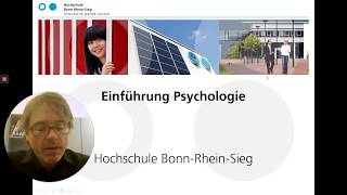 Kurzvorlesung „Einführung in die Psychologie“ [upl. by Russel30]