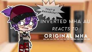 Inverted MHA AU reacts to Original MHA  GCRV  BkDk  DkBk  Credits in Desc [upl. by Anehsak]