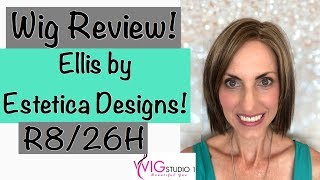 Estetica ELLIS Wig Review  R826H  BRUNETTE WIG PLACE [upl. by Upshaw853]