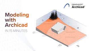 Modeling with ARCHICAD in 15 minutes [upl. by Idihsar]