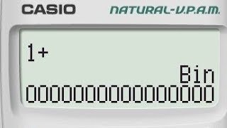 Binary Addition on Casio Calculator [upl. by Aniloj]