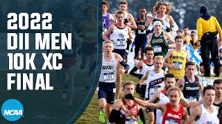 2022 NCAA DII mens NCAA cross country championship  FULL RACE [upl. by Tamqrah967]