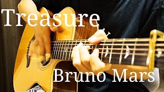 Bruno Mars  Treasure  Acoustic Guitar Cover（Kent Nishimura）Fingerstyle [upl. by Marji]