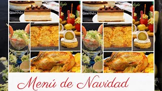 MENÚ PARA NAVIDAD RECETAS FÁCILES Y RÁPIDAS  CHRISTMAS MENU QUICK AND EASY RECIPES [upl. by Plotkin]