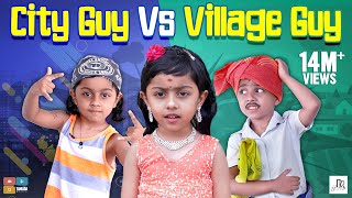 City Guy Vs Village Guy  Tamil Comedy with English Subtitles  Rithvik  Rithu Rocks [upl. by Aielam]