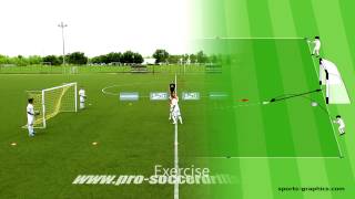 1v1 Soccer Drill  Heading Competition [upl. by Kristos]