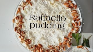 Raffaello pudding Easy Recipe Happy Hours [upl. by Aitret]