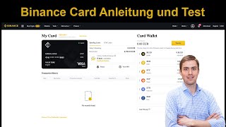 Binance Card Test und Anleitung Krypto Kreditkarte 💳✅ [upl. by Areid934]