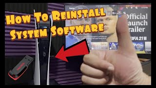 How to ReinstallReformat Your PS5 System Software Using A USB  Fix All Errors [upl. by Derreg]