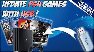 Installing Any PS4 Game Update Offline via USB [upl. by Gustin]