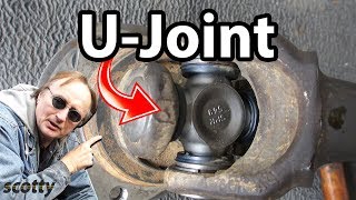 How to Fix a Car that Shakes When Accelerating U Joint [upl. by Elrebma60]