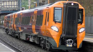 West Midlands Railway Class 196s  196005 amp 196107 At Smethwick Galton Bridge  15th March 2023 [upl. by Siuoleoj932]