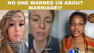 WHY DIDN’T ANYONE WARN US ABOUT MARRIAGE [upl. by Benedix]