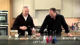 How to make a frappé coffee using an aerolatte milk frother [upl. by Durand855]