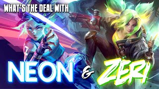 Whats the deal with Zeri and Neon  character review League of Legends [upl. by Ynnad]