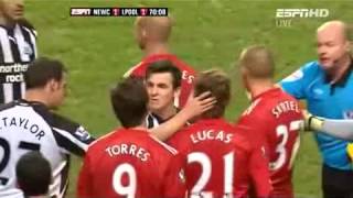 Joey Barton Fight Fernando Torres [upl. by Esiahc642]