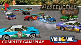 Nintendo 64 Longplay 035 Destruction Derby 64 [upl. by Gerhard387]