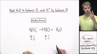 How to Balance Redox Equations in Acidic Solution [upl. by Eannyl]