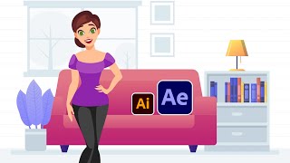 Easy Explainer Video Character Animations in After Effects  Tutorial [upl. by Marsden]