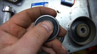 Idler Bearing Replacement DIY [upl. by Annahsad897]