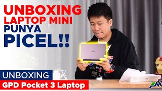 Akhirnya laptop kecil preorder nya udah dateng GPD Pocket 3 Unboxing Indonesia [upl. by Navonod]