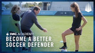 3 Soccer Drills to Become a Better Defender [upl. by Alle]