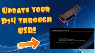 How to Update Your PS4 System Software Using A USB Simple Method [upl. by Elleraj]