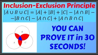 Proof of Inclusionexclusion Principle Part 2 [upl. by Jonas827]