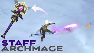 Archmage Staff PvP In Frostborn [upl. by Blair]