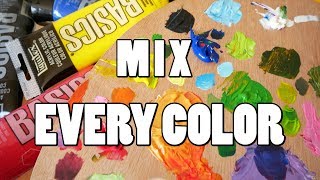 How to Mix EVERY COLOR of Paint [upl. by Gracie]