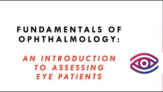 Fundamentals of Ophthalmology  An Introduction [upl. by Judenberg]