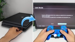 How to REINSTALL PS4 SYSTEM SOFTWARE EASY METHOD FIXES ALL ERRORS [upl. by Sayce]