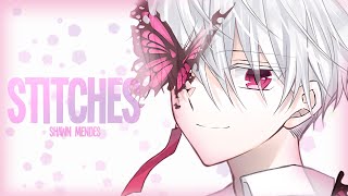 「Nightcore」→ Shawn Mendes  Stitches Lyrics [upl. by Harriette]